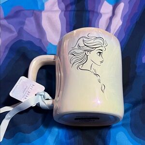 Rae Dunn Frozen Artisan Mug - Cream